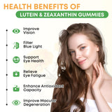 Zetelixia Lutein Gummies mango flavour gummies close-up