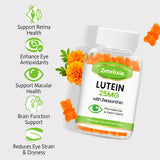Zetelixia Lutein Gummies showing serving size