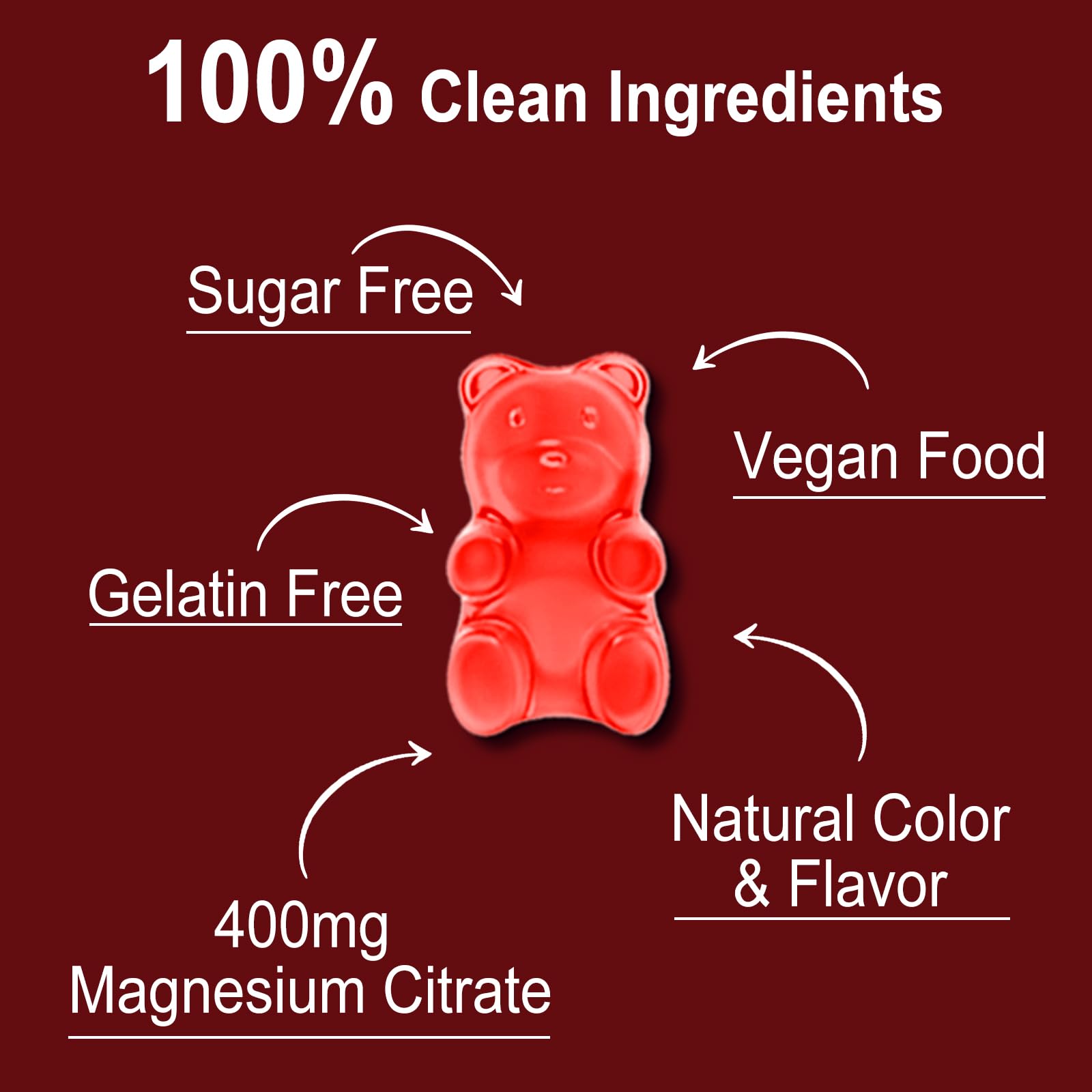 Zetelixia Magnesium Citrate Gummies nutritional information