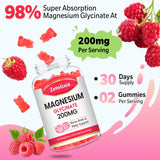Zetelixia Magnesium Glycinate Gummies bottle side view