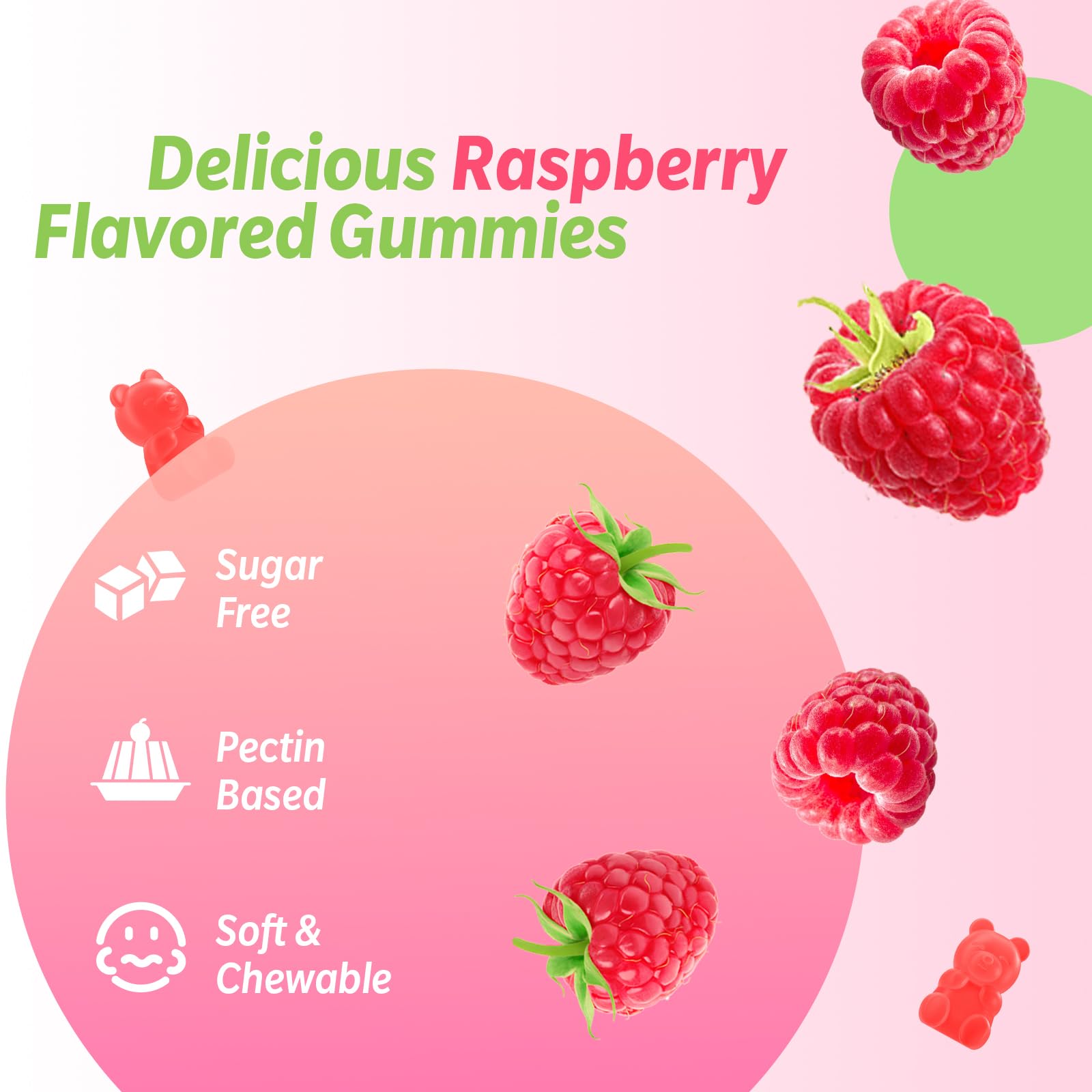Zetelixia Magnesium Glycinate Gummies nutritional information