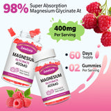 Zetelixia Magnesium Glycinate Gummies serving suggestion