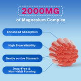 Zetelixia Magnesium Gummies 2000mg Complex gummies on a table