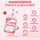 Zetelixia Multi Collagen Gummies side view of the bottle