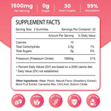Zetelixia Potassium Citrate Gummies close-up of gummies