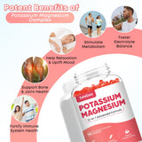 Zetelixia Potassium Magnesium Gummies in a bowl, highlighting the gummies