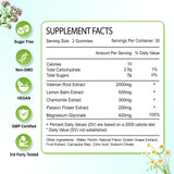 Zetelixia Valerian Root Gummies with green grape flavour