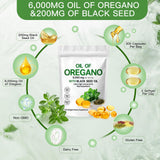 ZEYARUIBO Oil of Oregano softgels packaging details