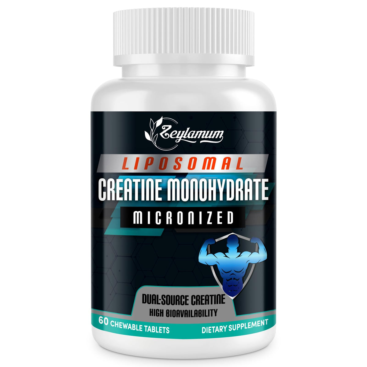 Zeylamum Creatine Chewable Tablets front view packaging