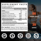 Zeylamum Creatine Chewable Tablets side view showing tablet