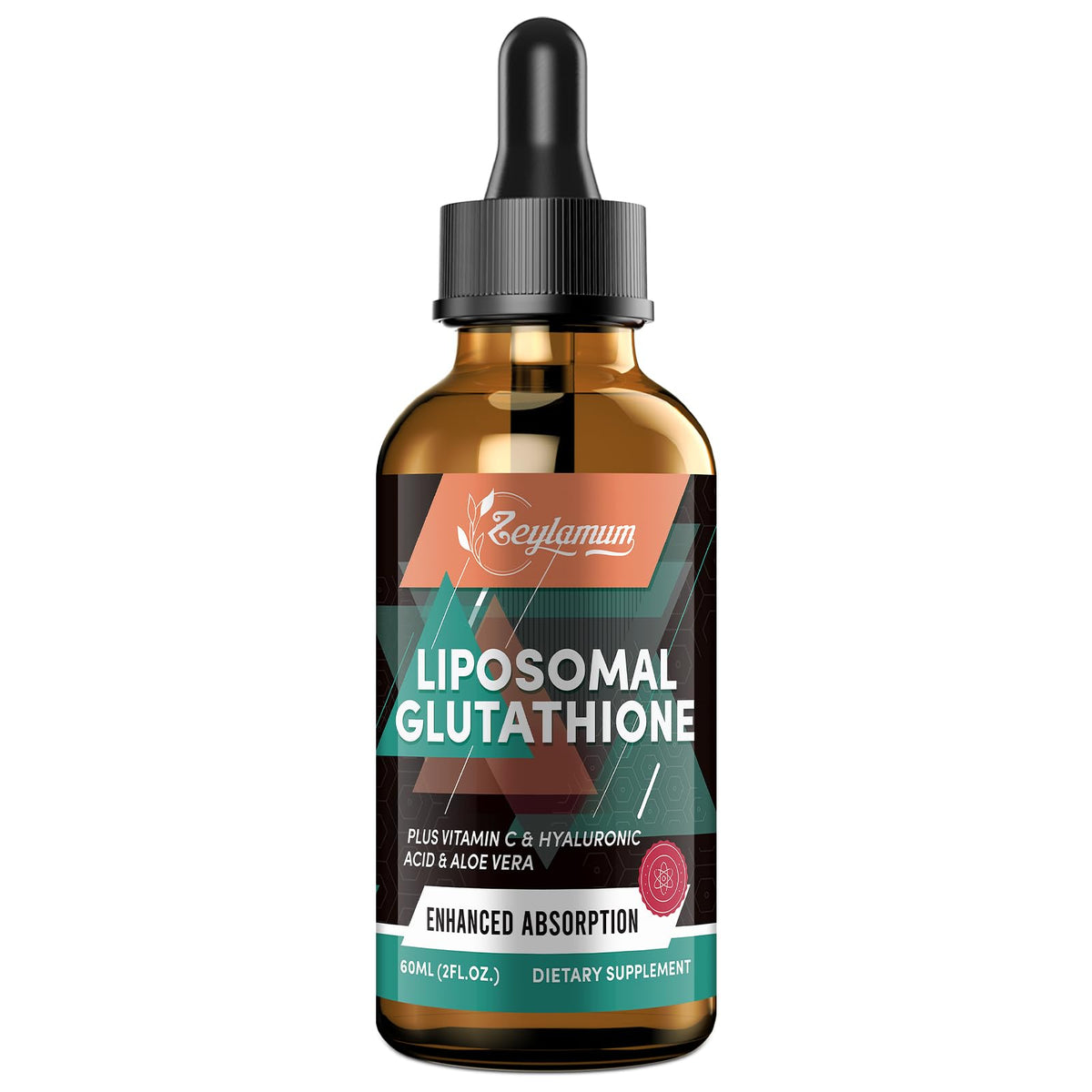 Zeylamum Liposomal Glutathione Liquid 2000mg front view