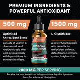 Zeylamum Liposomal Glutathione Liquid 2000mg packaging