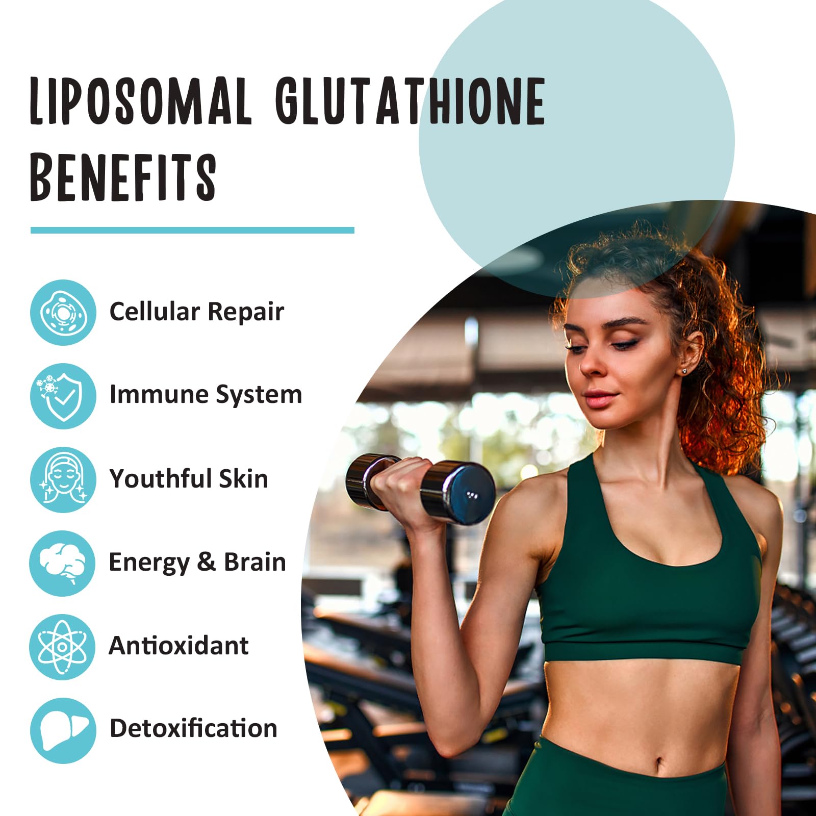Zeylamum Liposomal Glutathione Supplement on a wooden table
