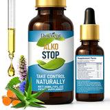 zhmndo ALKO Stop Drops front view with natural berry flavour