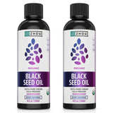 ZHOU Black Seed Oil 100% Pure Organic 454g front view