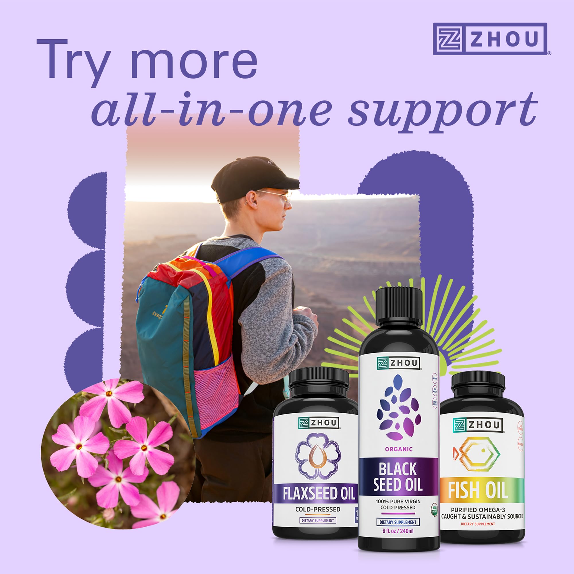 ZHOU Black Seed Oil 454g with lemon and honey