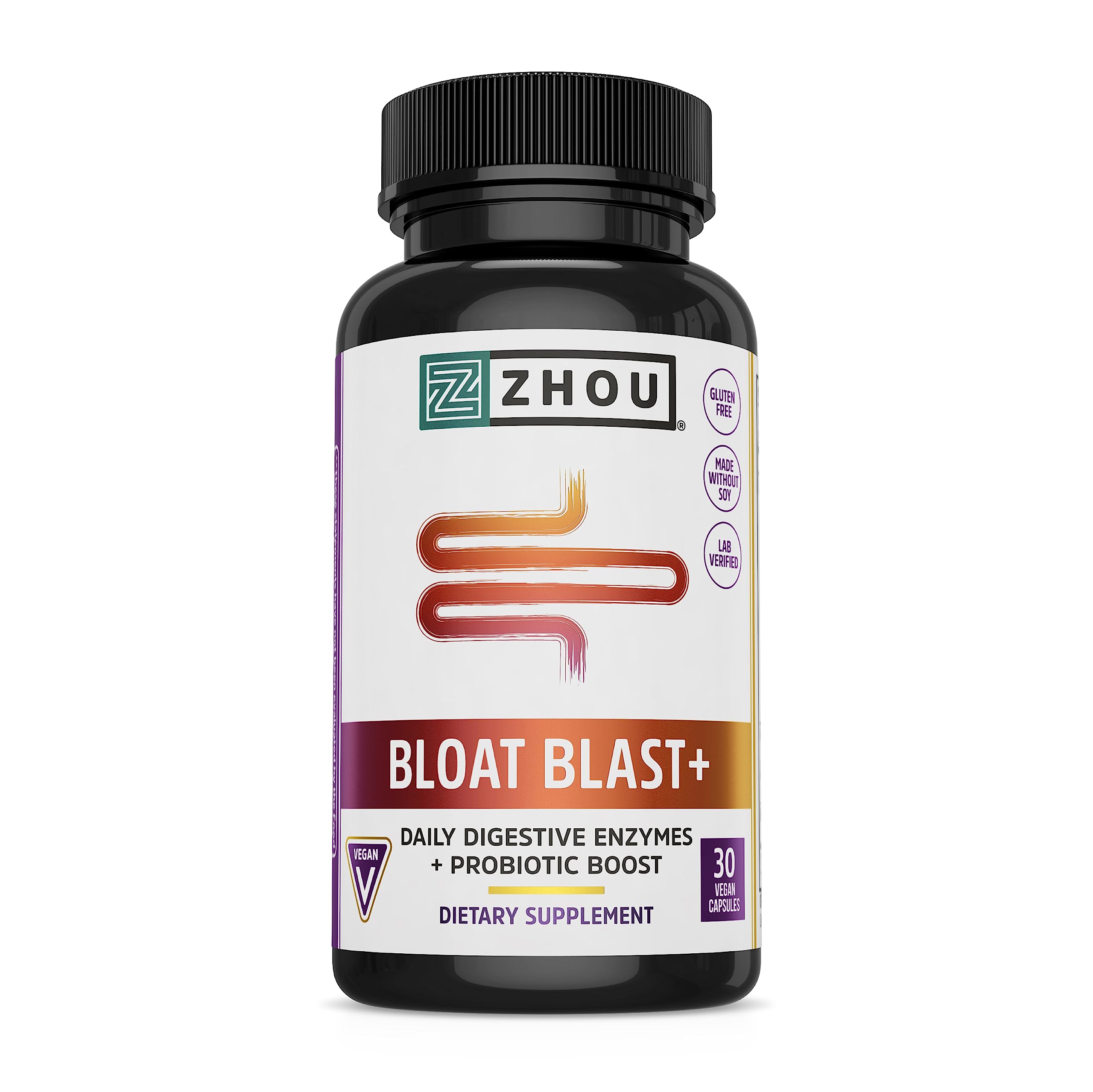 ZHOU Blast+ daily Enzymes front view packaging