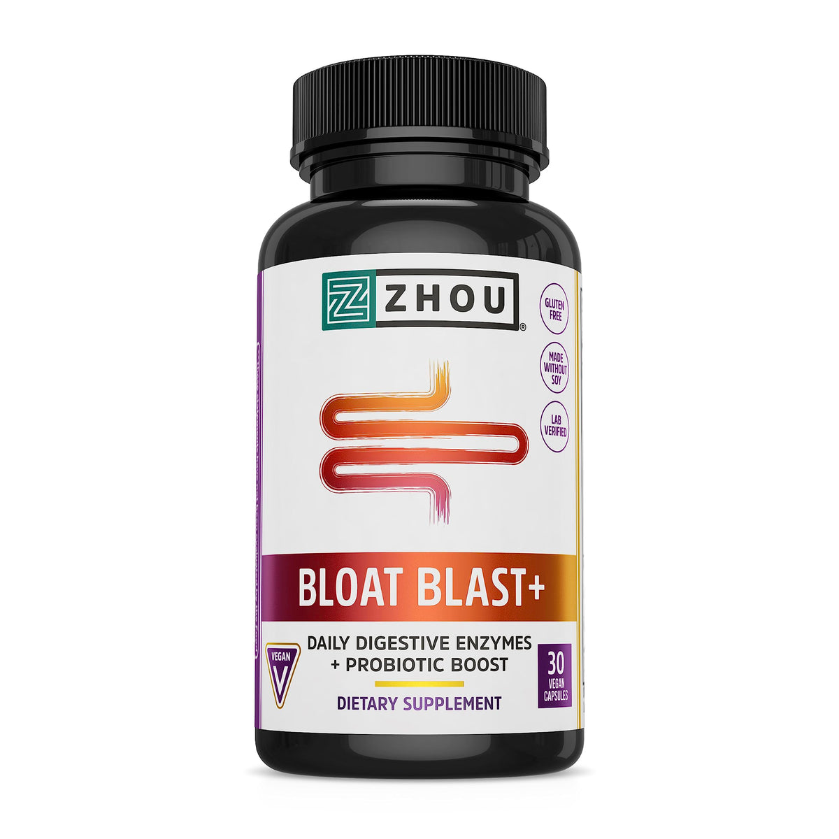 ZHOU Blast+ daily Enzymes front view packaging