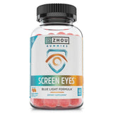 ZHOU Blue Light Gummies 227g front view with mango flavour