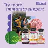 ZHOU Daily support Multivitamin Probiotic bottle with capsules
