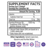 ZHOU Evening Primrose Oil Softgels 1300mg packaging