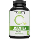 ZHOU Green Tea Extract Capsules 120 Count front view