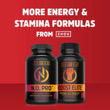 ZHOU Horny Goat Weed Supplement with a measuring spoon