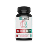 ZHOU Methyl B-12 5000 mcg cherry lozenge front view