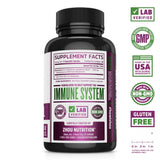 ZHOU Resveratrol Supplement side view showing capsule