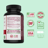 ZHOU Tart Cherry Capsules 1000mg side view