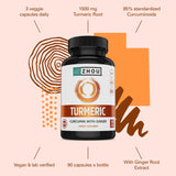 ZHOU Turmeric Curcumin Supplement ingredients list