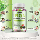 ZHPHK Iron Gummies nutritional information