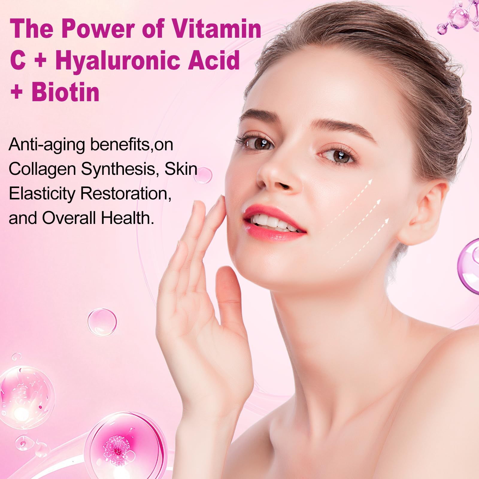 ZHPHK Multi Collagen Peptides Softgels displayed with ingredients