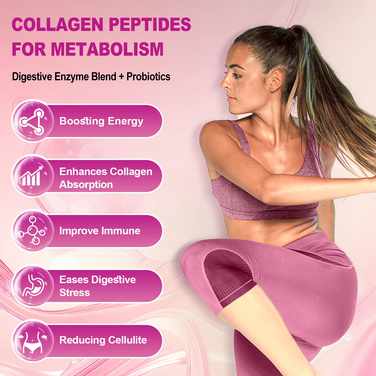 ZHPHK Multi Collagen Peptides Softgels in a lifestyle setting