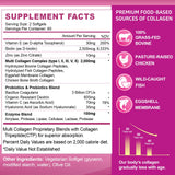 ZHPHK Multi Collagen Peptides Softgels side view showing softgel size