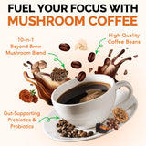 ZhuGuaCo Organic Mushroom Coffee in a cup