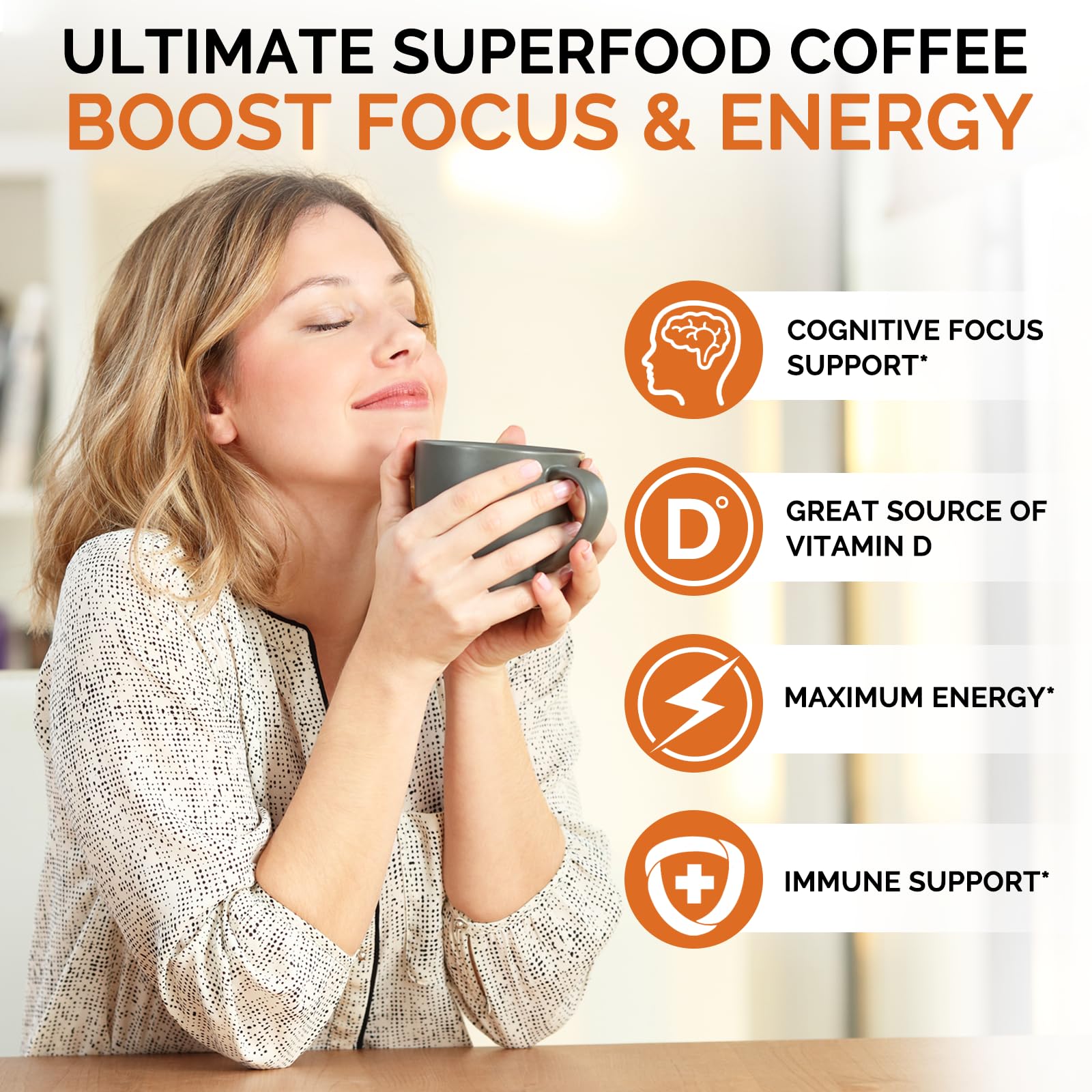 ZhuGuaCo Organic Mushroom Coffee ingredients list