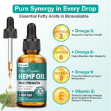 ziehooGe Hemp Oil 168g bottle side view