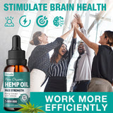 ziehooGe Hemp Oil 168g on a wooden table