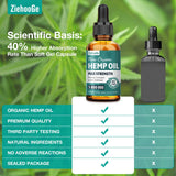 ziehooGe Hemp Oil 168g with fresh fruits