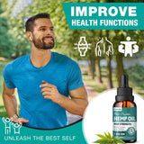 ziehooGe Hemp Oil 168g with smoothie ingredients
