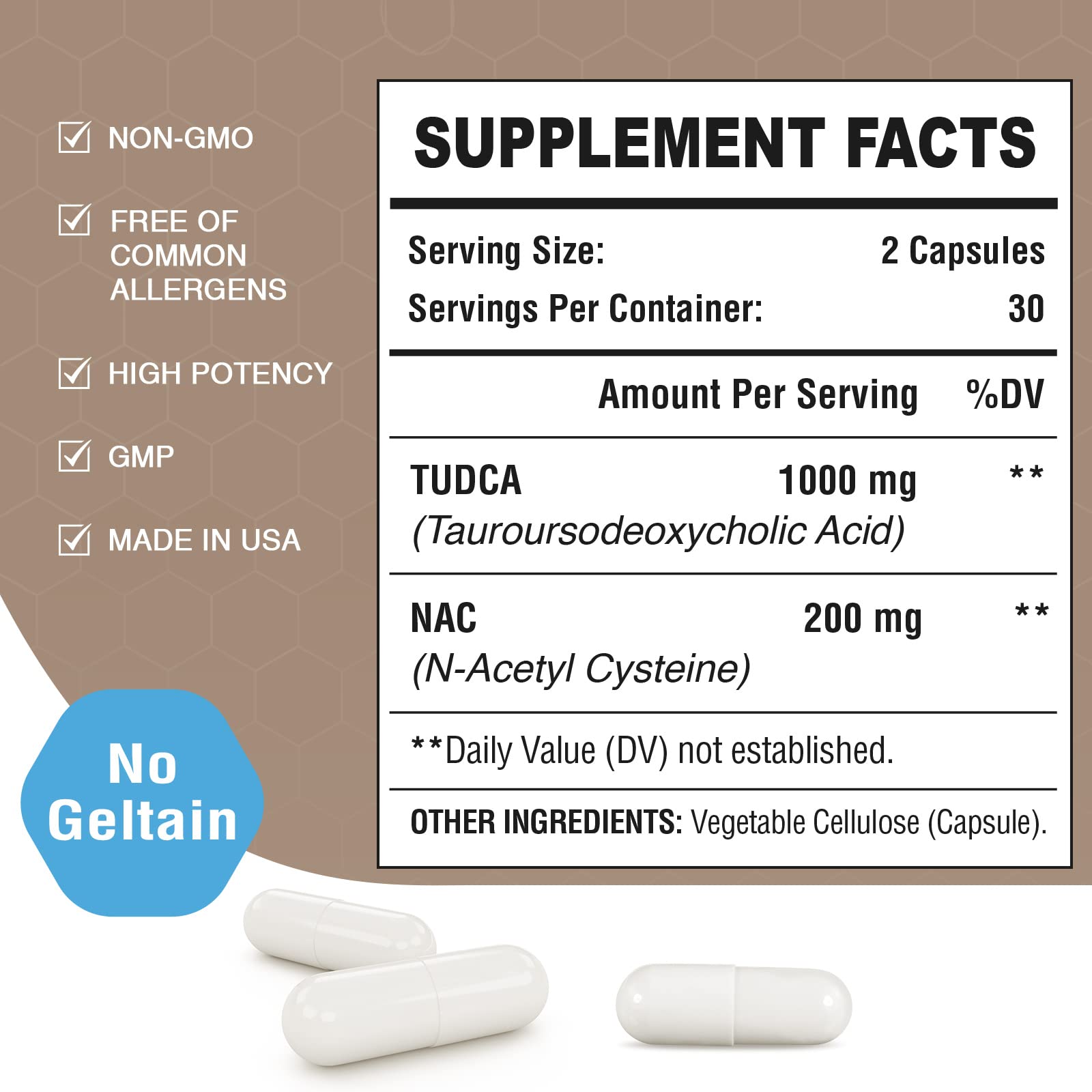 Zingicin Liver Supplement bottle back view