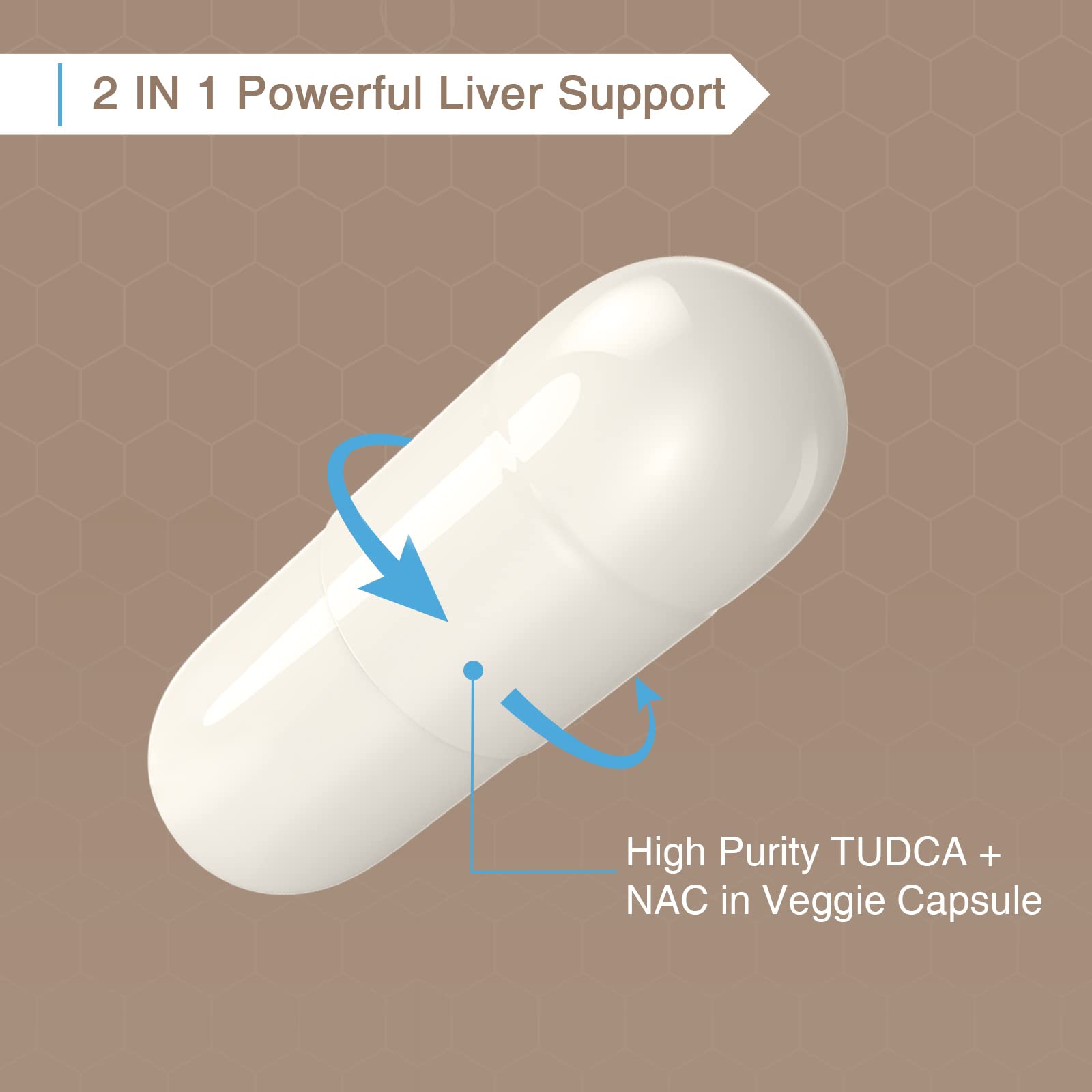 Zingicin Liver Supplement side view showing capsule details
