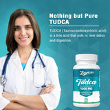 Zingicin TUDCA 1200mg veggie capsules close-up
