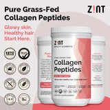 Zint Collagen Powder 27g back view packaging