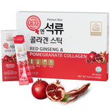 ZIOSTAND Pomegranate Collagen Jelly Stick box front view