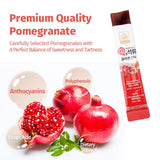 ZIOSTAND Pomegranate Collagen Jelly Stick ingredients close-up