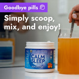 Zipfizz Calm Sleep Supplement 408g ingredients list