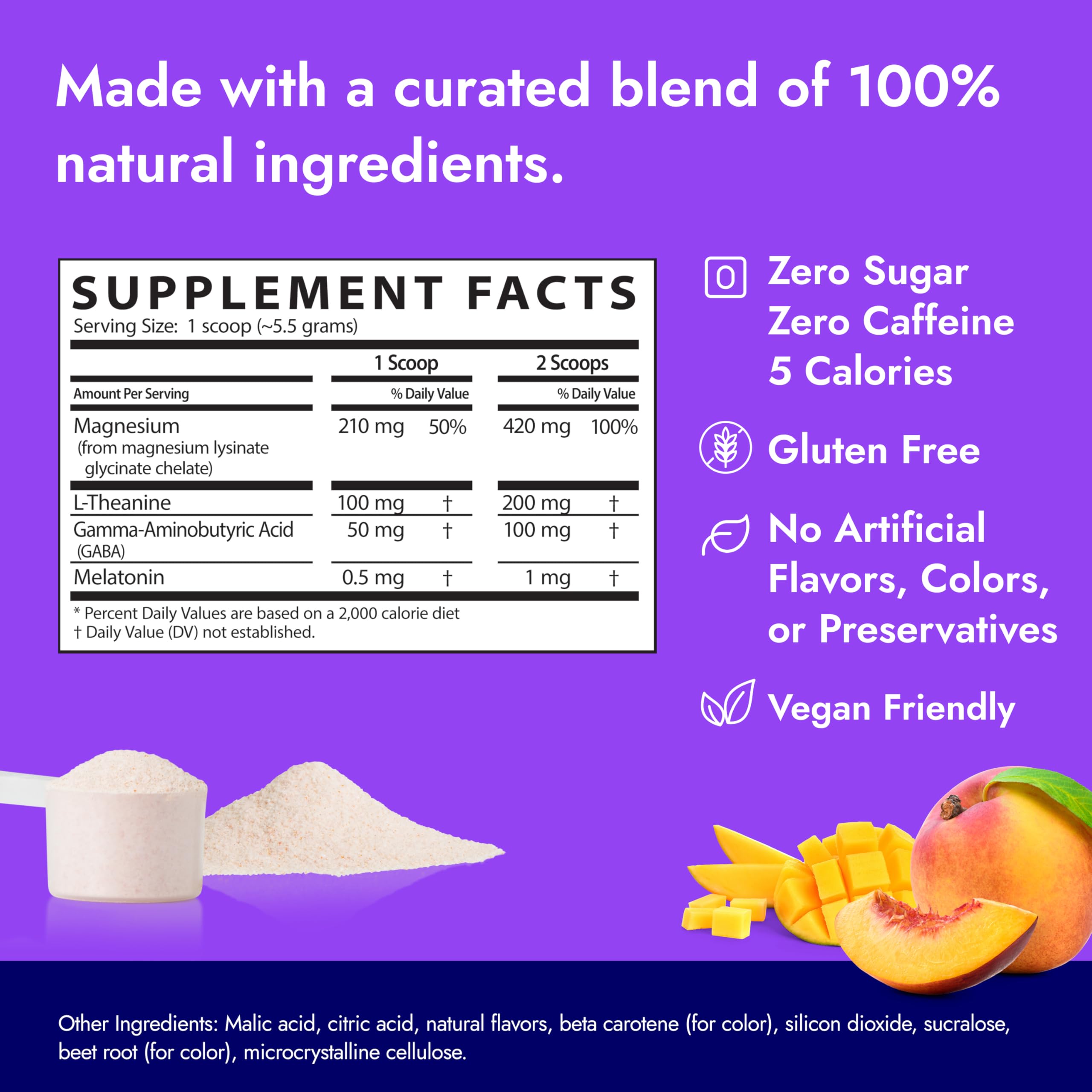 Zipfizz Calm Sleep Supplement 408g lifestyle scene
