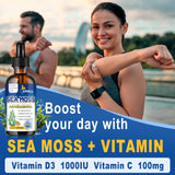 ZIPINKJ Sea Moss & Black Seed Oil Drops dosage dropper